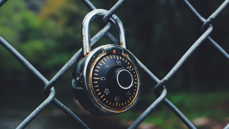 A shield representing privacy and keeping data protected